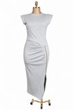 Plus Size Power Play Zip Maxi
