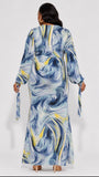 Marble Muse Maxi Dress (Plus Size)