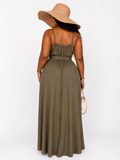 Olive Oasis Maxi Dress