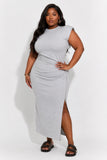 Plus Size Power Play Zip Maxi