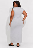 Plus Size Power Play Zip Maxi