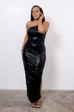 Python Princess One Shoulder Dress